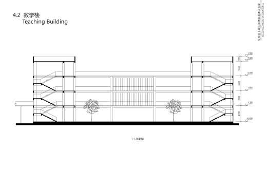 中学校区规划建筑单体设计文本（含文本效果图 CAD）缩略图