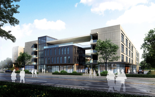 中学校区规划建筑单体设计文本（含文本效果图 CAD）缩略图