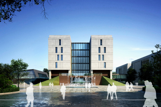 中学校区规划建筑单体设计文本（含文本效果图 CAD）缩略图