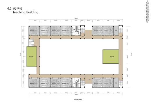 中学校区规划建筑单体设计文本（含文本效果图 CAD）缩略图