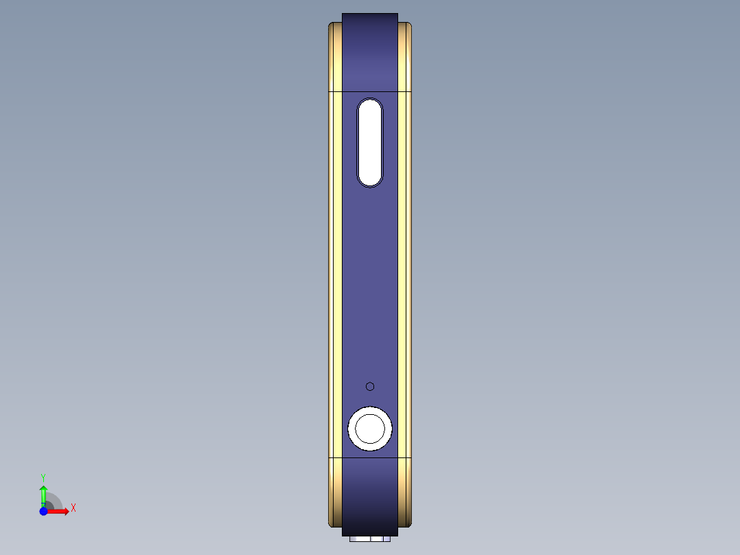 苹果iphone4s前视图