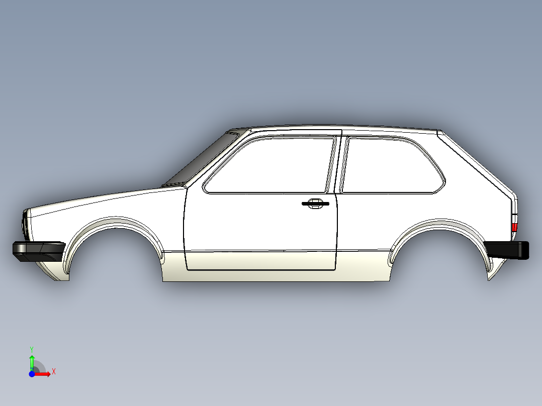 汽车车身 (5)前视图