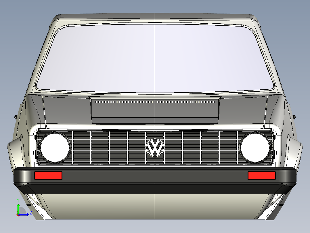 汽车车身 (5)左视图