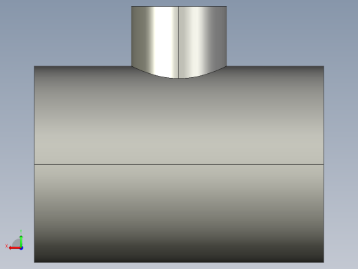 船舶管路系统SeaCor_Molded_ReducingTee_SxSxS_37J101248_2in x 0.75in后视缩略图