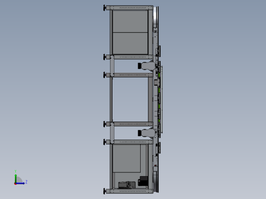 德国环形凸轮自动化生产线左视缩略图
