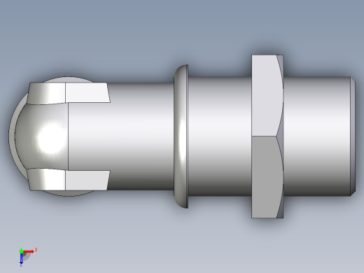 卡套式工业通用硬管接头EO_Bulkhead_elbow_WSV22LOMD71俯视缩略图