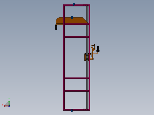 角磨机切割机支架后视缩略图