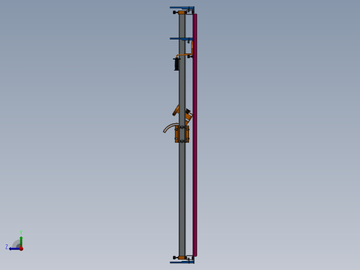 角磨机切割机支架右视缩略图