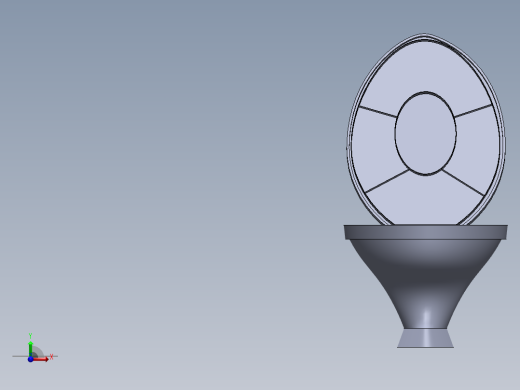 超简单的马桶模型前视缩略图
