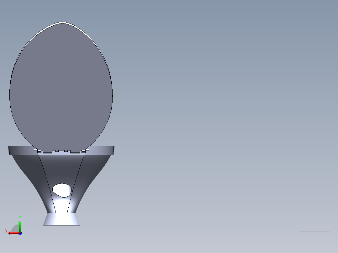 超简单的马桶模型后视图