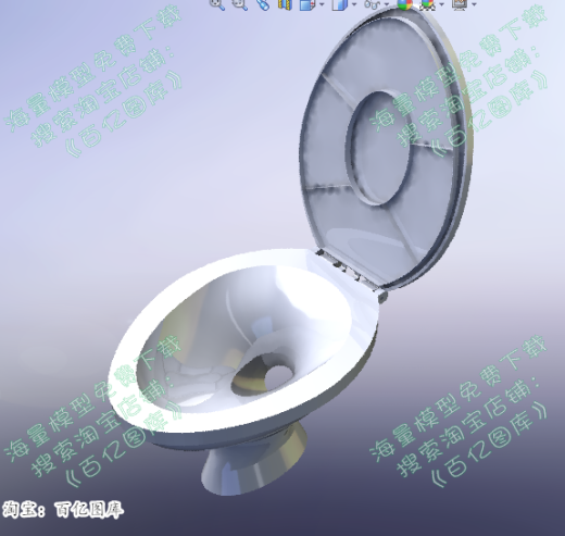 超简单的马桶模型缩略图