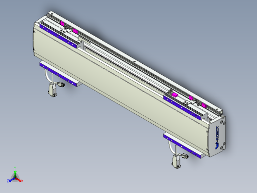 威洛博VL系列3d模型模组2VL14S2Y-S400