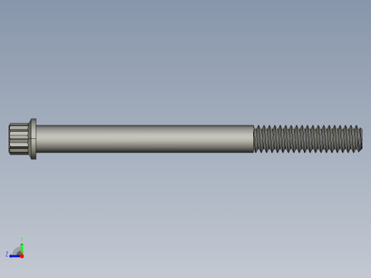 1-4in-20 3long 12-point screws.STEP右视缩略图