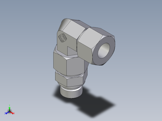 卡套式工业通用硬管接头EO_Assembled_adjustable_standpipe_elbow_EVW16SR71