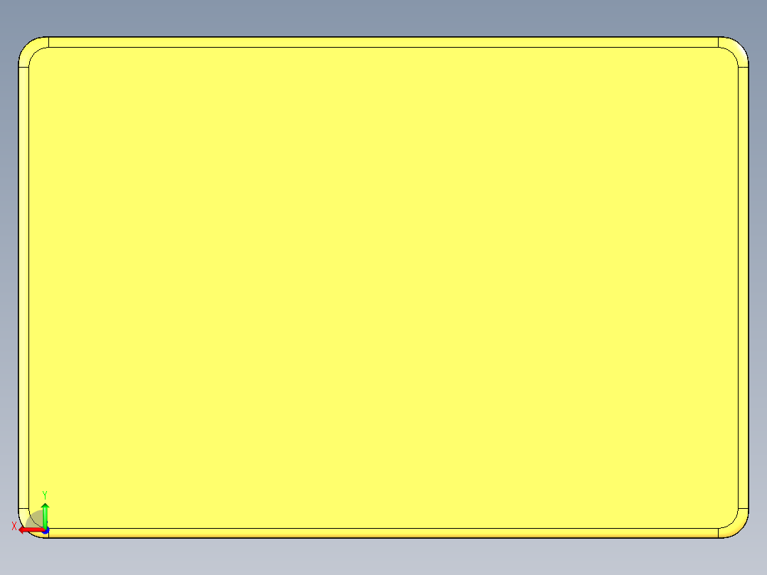 四轴笔记本外壳A面铣墙高避位程序模型后视图