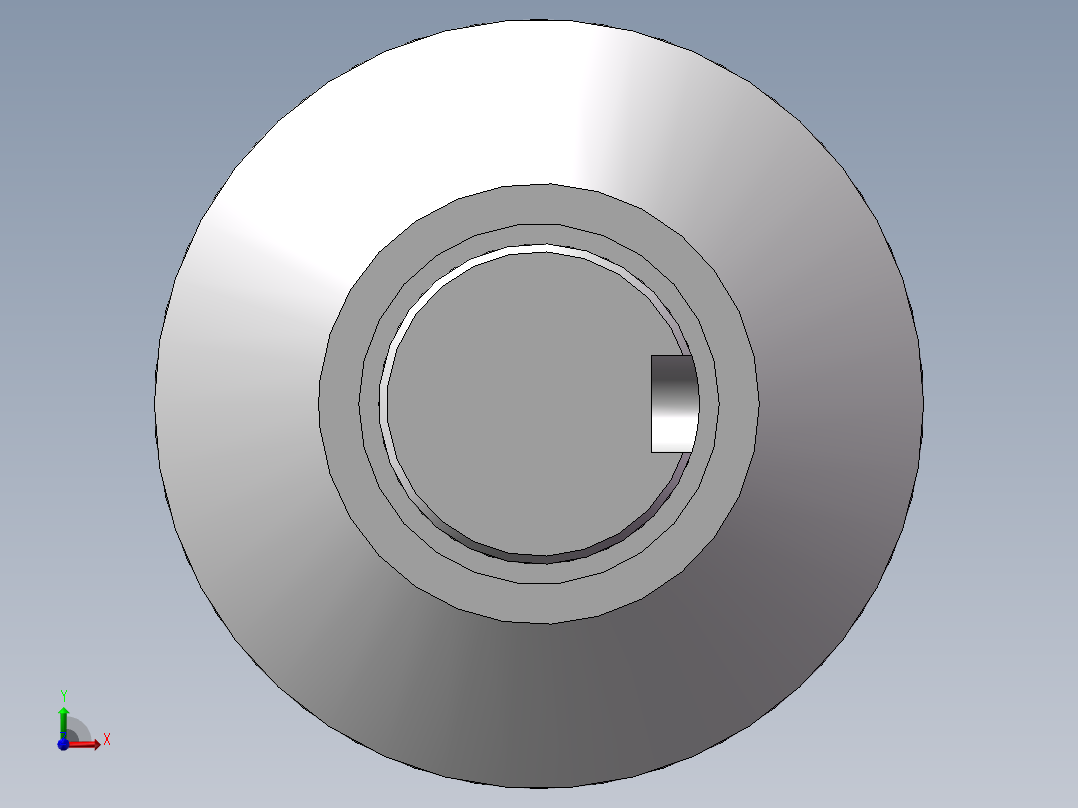 （蜗杆）轴类加工工艺设计(1)前视图