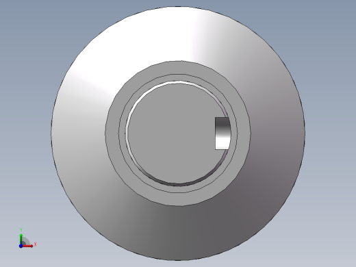 （蜗杆）轴类加工工艺设计(1)前视缩略图