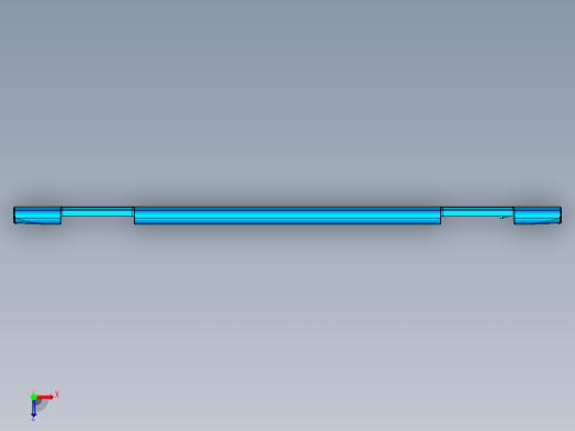 笔记本C壳攻牙钻孔UG刀路程序模型俯视缩略图