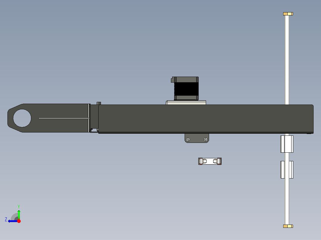 B2004823-3D打印机右视图