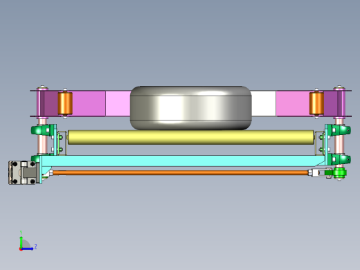 轮胎对中单放器左视缩略图