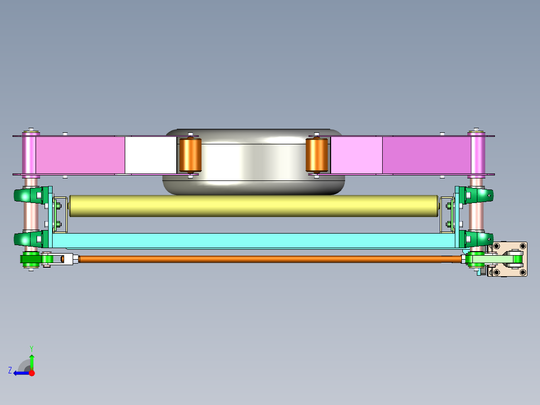 轮胎对中单放器右视图
