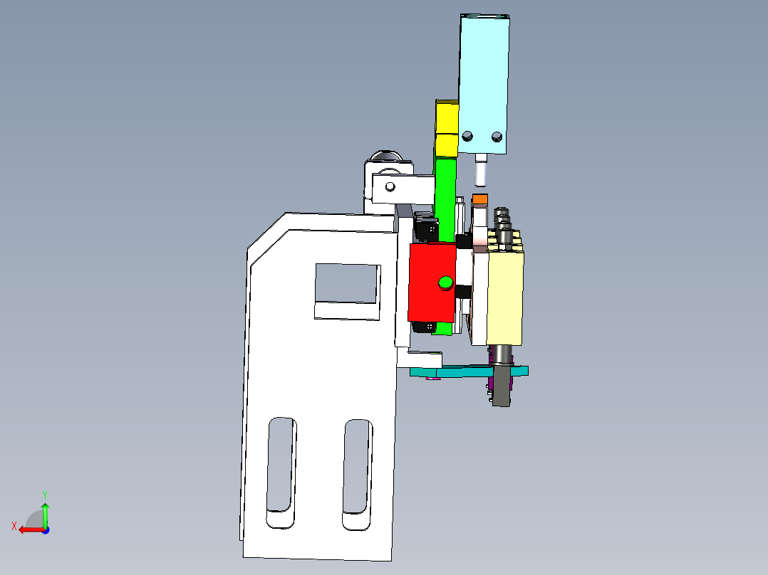 搬运机构后视图