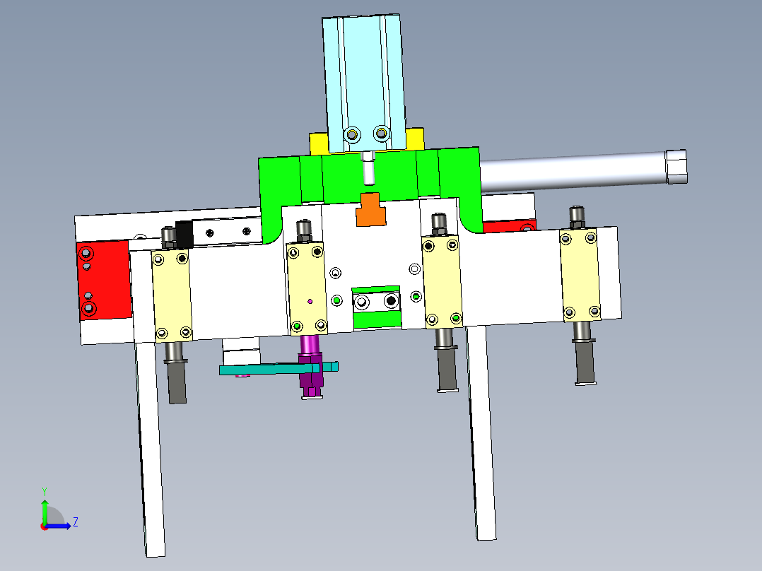搬运机构左视图