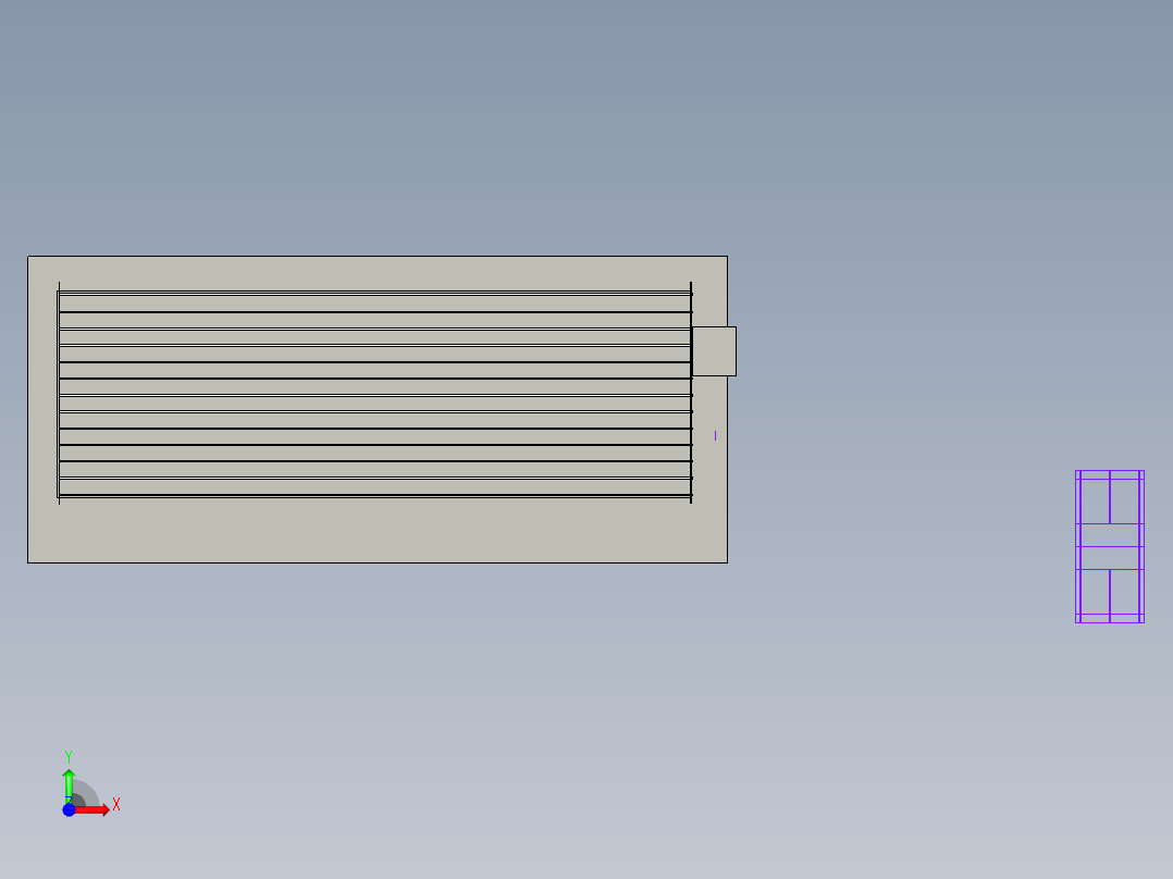 羽毛球馆前视图
