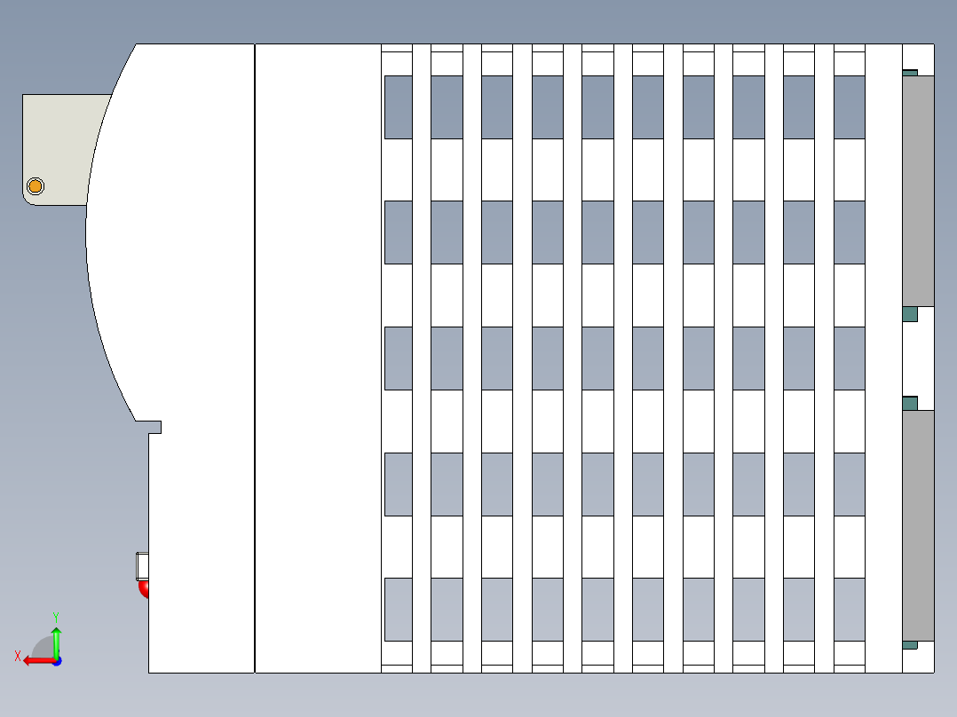 智能电表2后视图