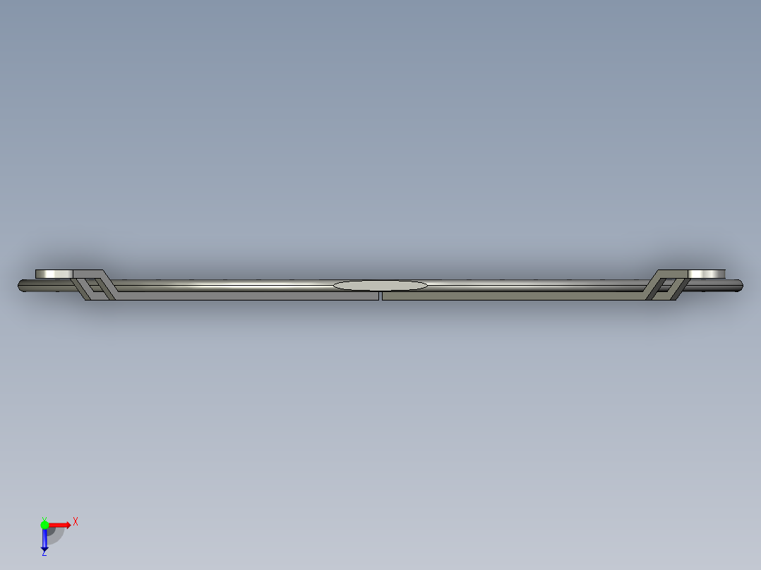 1238风扇防护网俯视图