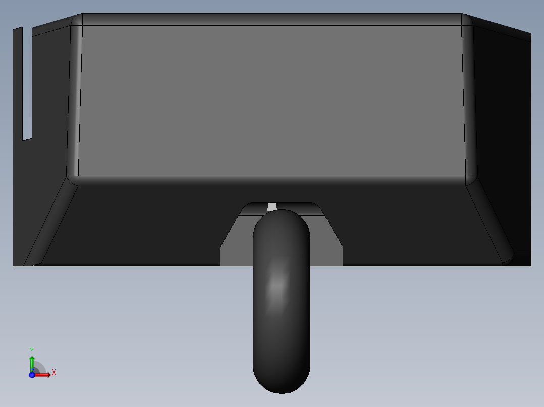 POS终端银捷巷_3600前视图