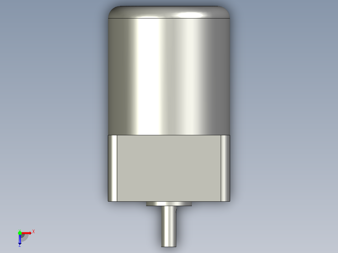 XR-Szlzp-交流调速电机4IK25GN25K俯视图