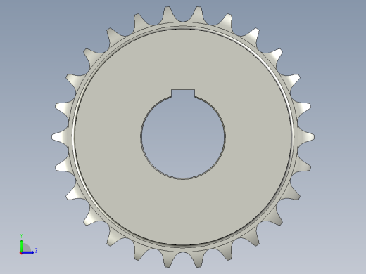 M210-104主动链轮左视缩略图