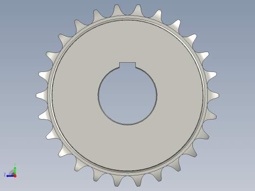 M210-104主动链轮右视缩略图