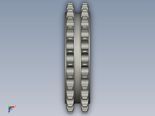 M210-104主动链轮俯视缩略图