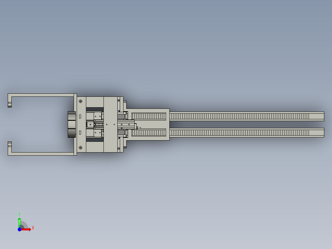 DYDJ-F2磁瓦送料装配体-2前视图