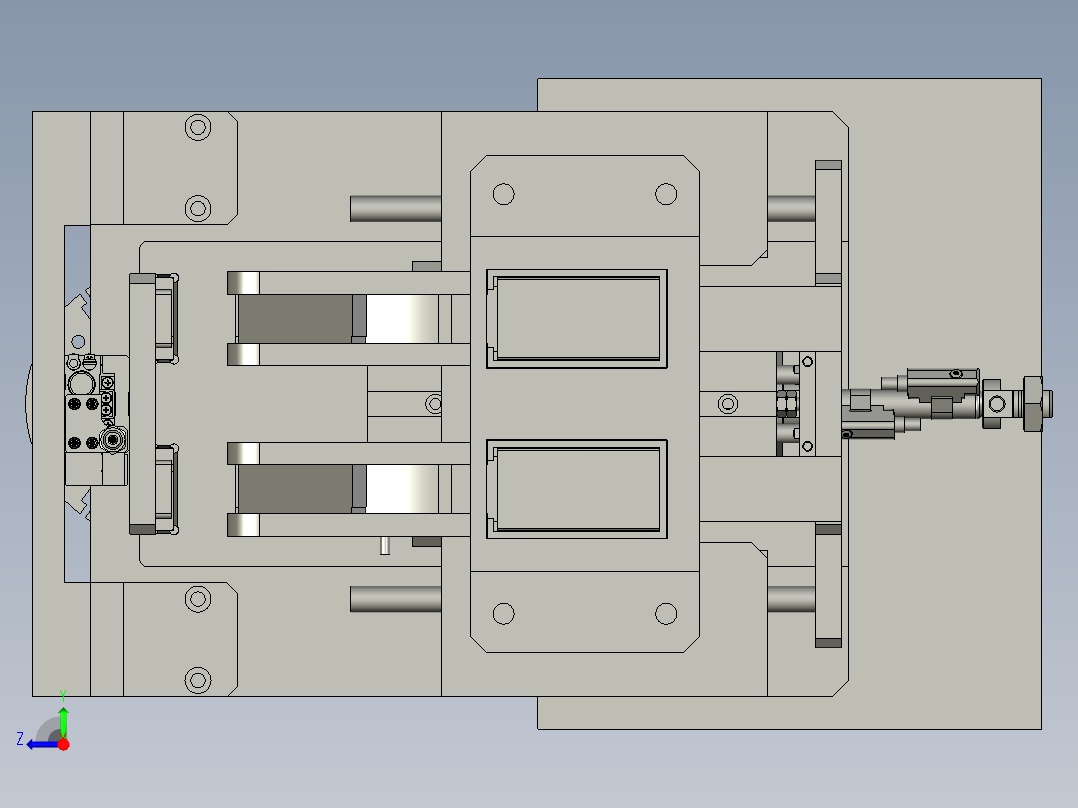 DYDJ-F2磁瓦送料装配体-2右视图