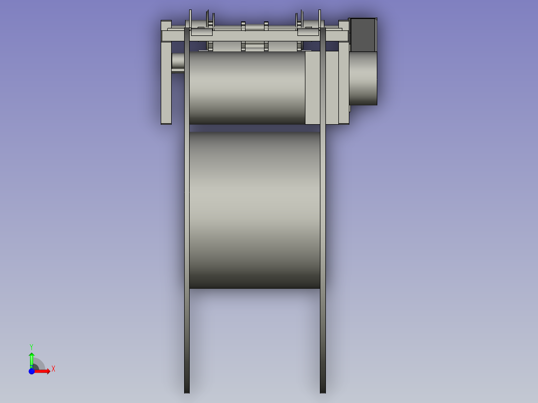 电容剪脚折弯切断总成06-2前视图