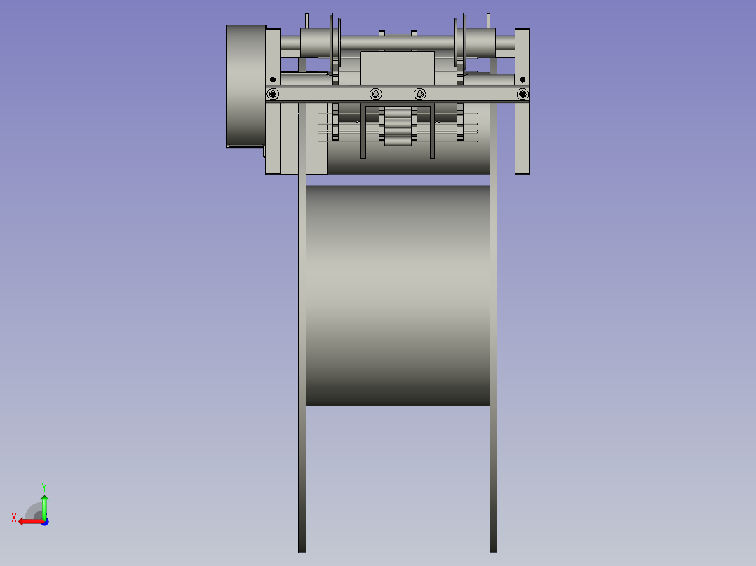 电容剪脚折弯切断总成06-2后视图
