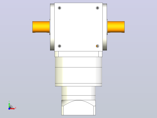PW170双轴 PLF160-L2 22-110-145-M8换向器前视缩略图