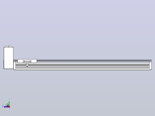 皮带直线轴半封闭可选导轨TPA-HNB-120D-110-L700-RU-C-P40-N3右视缩略图