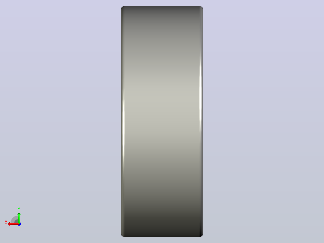 SKF自调心球轴承ball_bearing_2312_k_0后视图