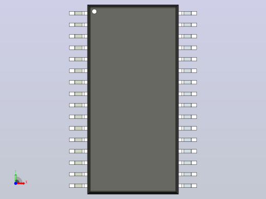 106x SOIC 封装（小外形集成电路）SOIC127P1410X250-32N前视缩略图