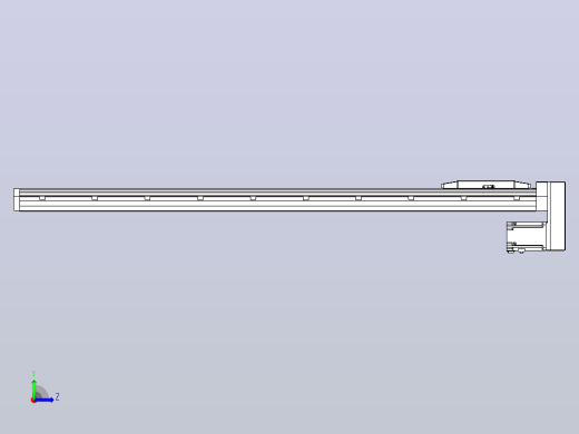 滚珠丝杠直线轴内置导轨TPA-GCR-170-2510C-L1200-MP-M75-N3左视缩略图