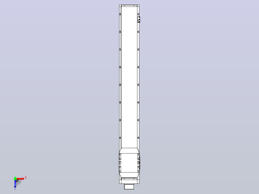 滚珠丝杠直线轴内置导轨TPA-GCR-170-2510C-L1200-MP-M75-N3俯视缩略图
