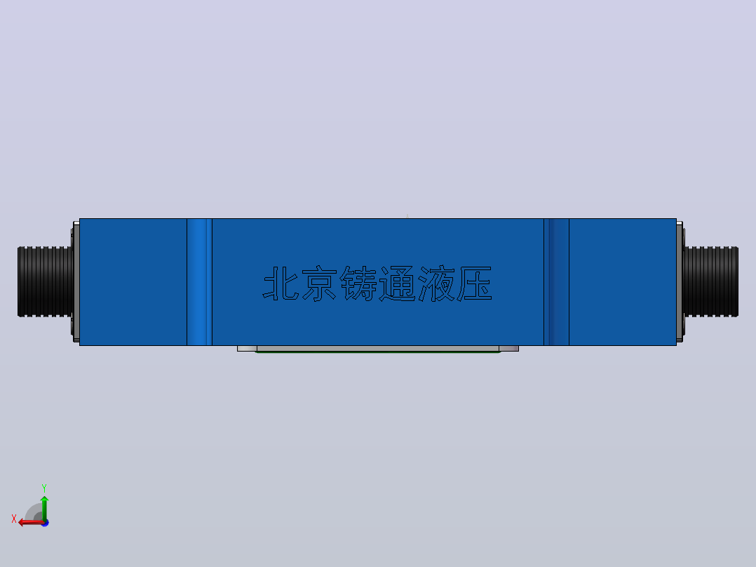 Z2FS10-20 叠加式双单向节流阀后视图