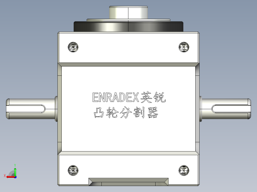 ER-RU60DF英锐凸轮分割器3D壳体和法兰面加销孔标准图纸(电话15062628977)AA后视缩略图