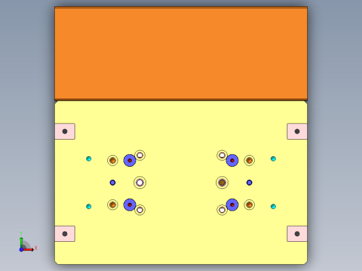 铆接夹具加工件前视缩略图