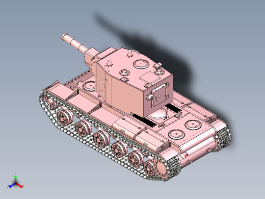KV-2重型坦克(可驱动约束)