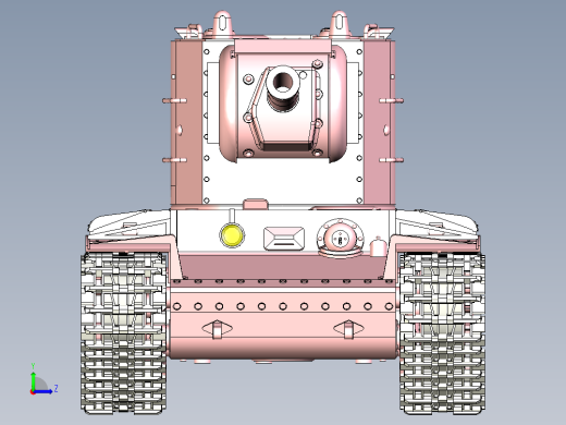 KV-2重型坦克(可驱动约束)左视缩略图